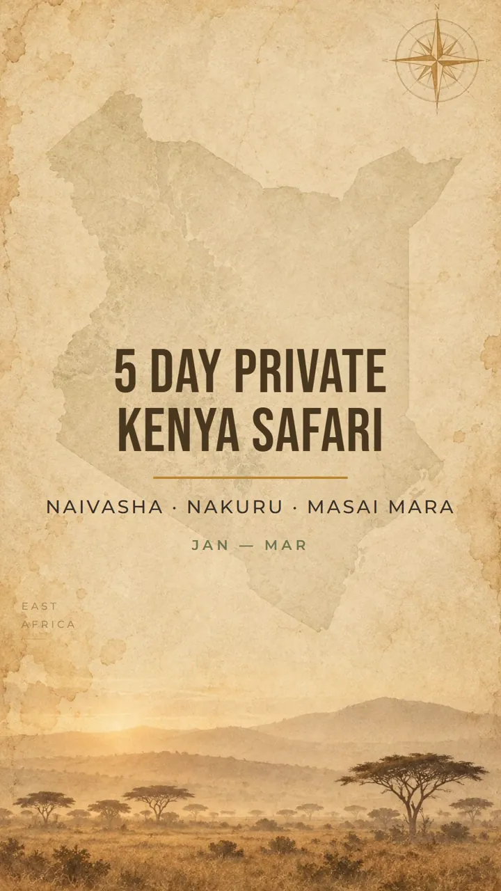 5 Day Private Kenya Safari